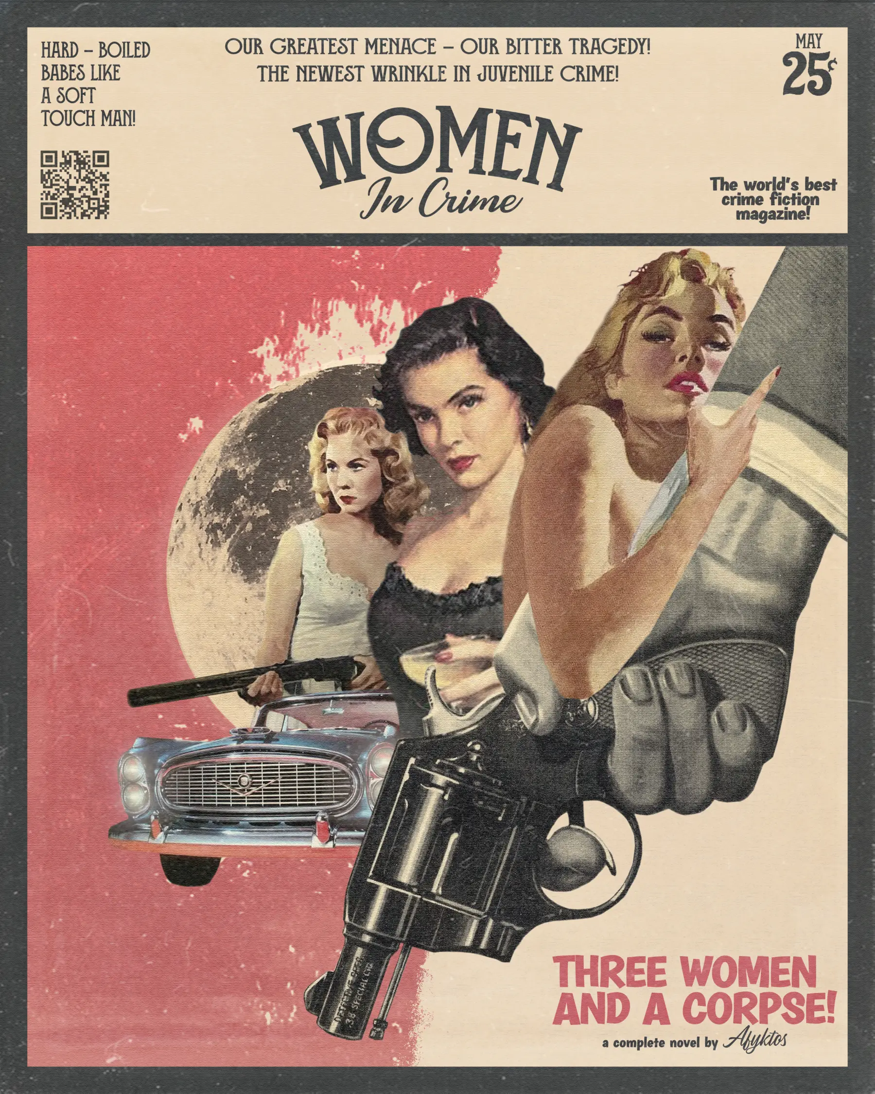 Women in Crime limited art print