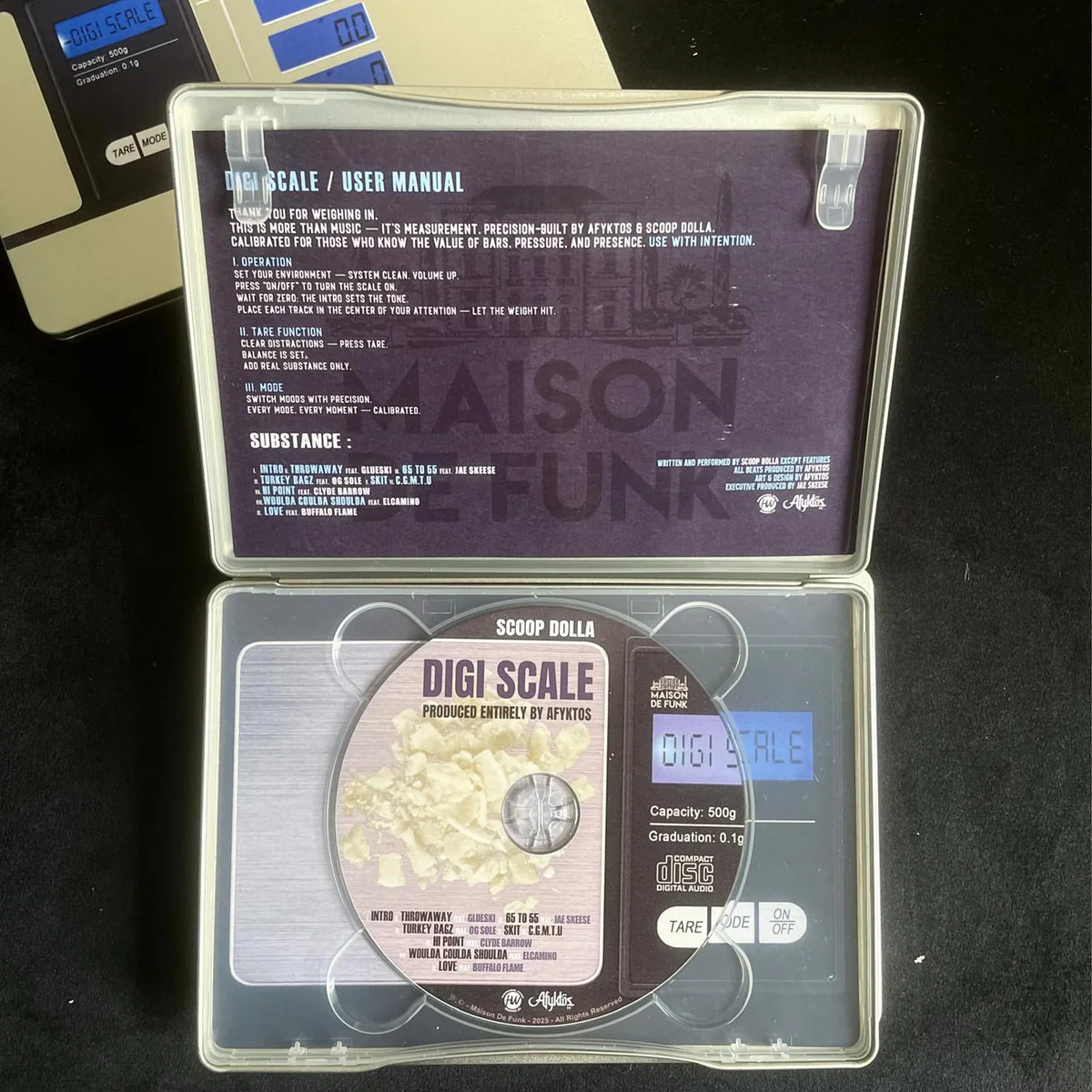 DIGI SCALE Aluminum Case CD